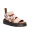 Dr Martens Gryphon Quad Milled Nubuck Powder Pink
